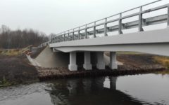 Zakończono przebudowę mostu i dojazdów w miejscowości Gnojenko w ciągu drogi powiatowej nr 1363 N