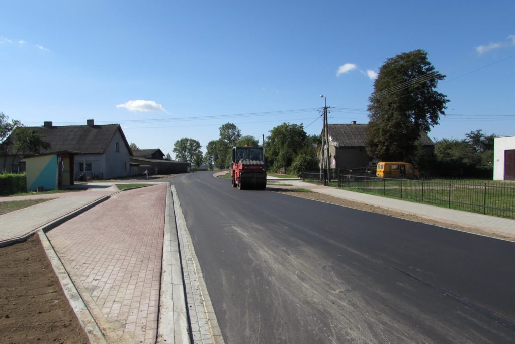 Przebudowa drogi powiatowej nr 1288N Płośnica – Skurpie