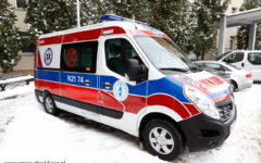 Nowy ambulans i sprzęt medyczny dla ratowników medycznych