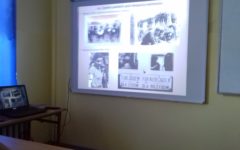 Lekcja historii w Szkole Podstawowej w Niechłoninie