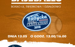 Zaproszenie na kolejne mecze Bałtyckiej Ligi Baseballu