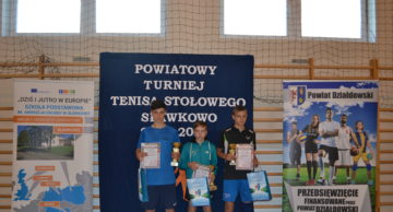 Turniej Tenisa Stołowego w SP w Sławkowie