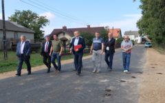 Odbiór inwestycji drogowej w Gnojnie