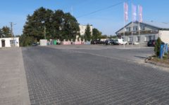 Odbiór inwestycji: „Przebudowa drogi prowadzącej do PUP przy ul. Jeleńskiej w Lidzbarku”