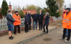 Odbiór końcowy inwestycji drogowej w Brodowie