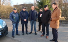 Odbiór końcowy robót dwóch inwestycji drogowych w gminie Lidzbark