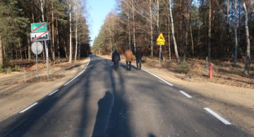 Odbiór końcowy robót dwóch inwestycji drogowych w gminie Lidzbark