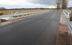 Odbiór inwestycji drogowej: „Przebudowa mostu w ciągu drogi powiatowej nr 1304 N  na odcinku pomiędzy  Przełękiem a Jabłonowem JNI  01003837’’