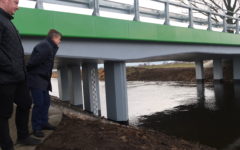 Odbiór inwestycji drogowej: „Przebudowa mostu w ciągu drogi powiatowej nr 1304 N  na odcinku pomiędzy  Przełękiem a Jabłonowem JNI  01003837″