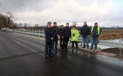 Odbiór inwestycji drogowej: „Przebudowa mostu w ciągu drogi powiatowej nr 1304 N  na odcinku pomiędzy  Przełękiem a Jabłonowem JNI  01003837’’
