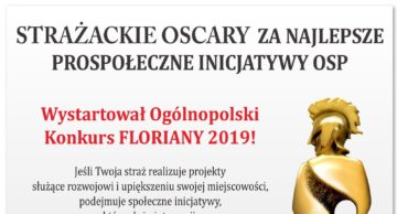 „Floriany 2019” propozycją konkursową dla OSP!
