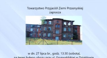 Zaproszenie na wspólną modlitwę za zamordowanych w obozie Soldau