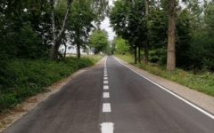 Odbiór inwestycji drogowej pn. ,,Przebudowa drogi powiatowej nr 1351 Chełsty-Ciechanówko, etap I od km 1+700 do km 2+529”