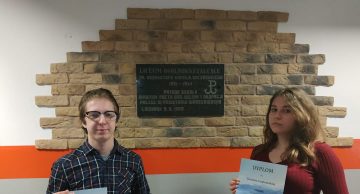 Wyróżnienie w konkursie literackim „O Trzcinę Kortowa” dla ucznia LO w Lidzbarku