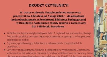 Zasady korzystania z zasobów Powiatowej Biblioteki Pedagogicznej w Działdowie
