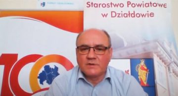 Wywiad ze starostą Pawłem Cieślińskim dla TV Mazury (film)