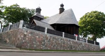 Dzięki środkom Powiatu Działdowskiego i Gminy Rybno kościół w Rumianie ma odnowiony zabytkowy mur (film)