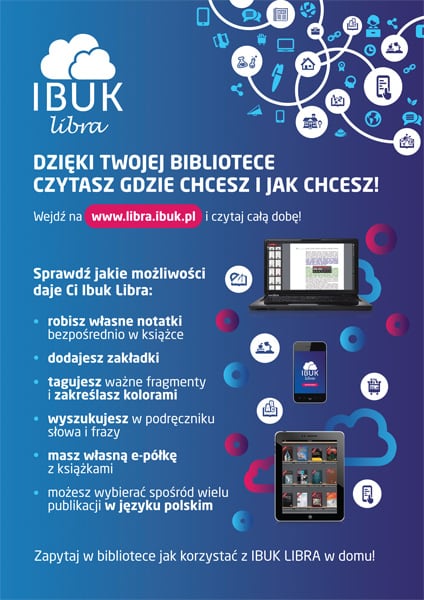 Zapraszamy do korzystania z platformy IBUK Libra – czytelnia on-line!