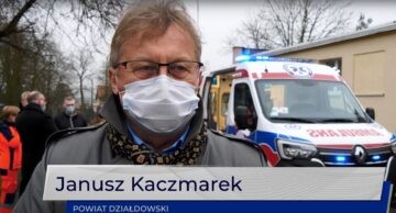 Powiat Działdowski zakupił nowoczesną karetkę dla działdowskiego SP ZOZ (film)