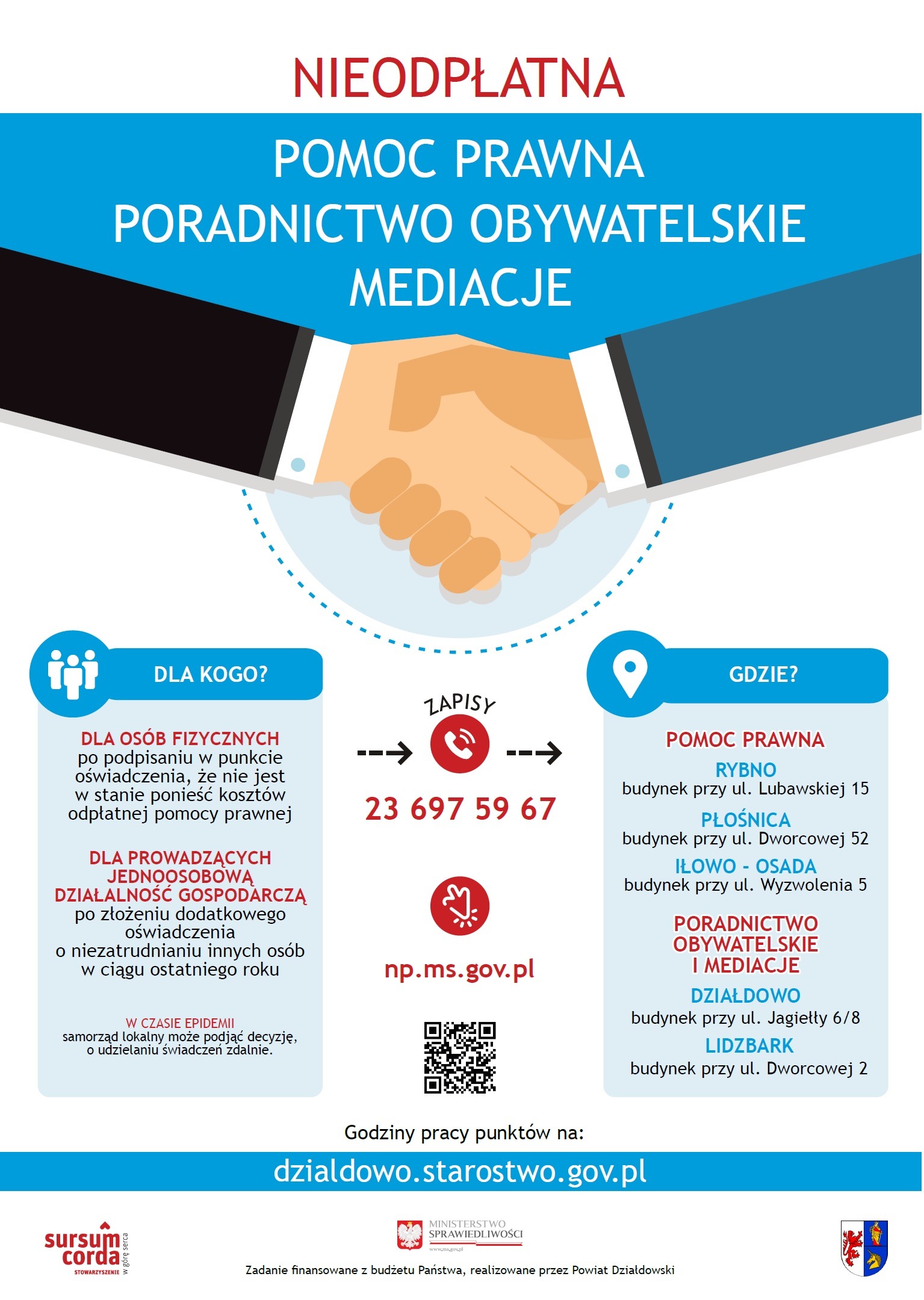 Ile Można Zarobić Na Nieodpłatnej Pomocy Prawnej Świadczenia nieodpłatnej pomocy prawnej dla Powiatu Działdowskiego