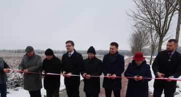 Odbiór inwestycji: „Przebudowa drogi na ul. Jeleńskiej w Lidzbarku wraz z ciągiem pieszo-rowerowym na drodze powiatowej nr 1280N’’