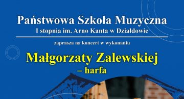 Zaproszenie na koncert Małgorzaty Zalewskiej