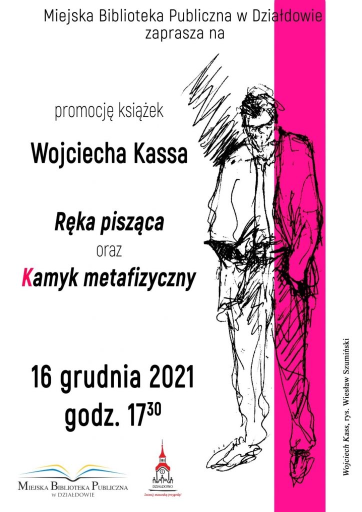 Zaproszenie na promocję książek Wojciecha Kassa