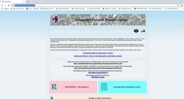 Zintegrowana Informacja Geodezyjna i Kartograficzna Warmii i Mazur w Powiecie Działdowskim