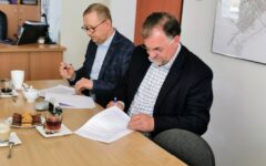 Podpisanie umowy na rozbudowę drogi powiatowej nr 1292 N (ul. S. Żeromskiego) w Lidzbarku