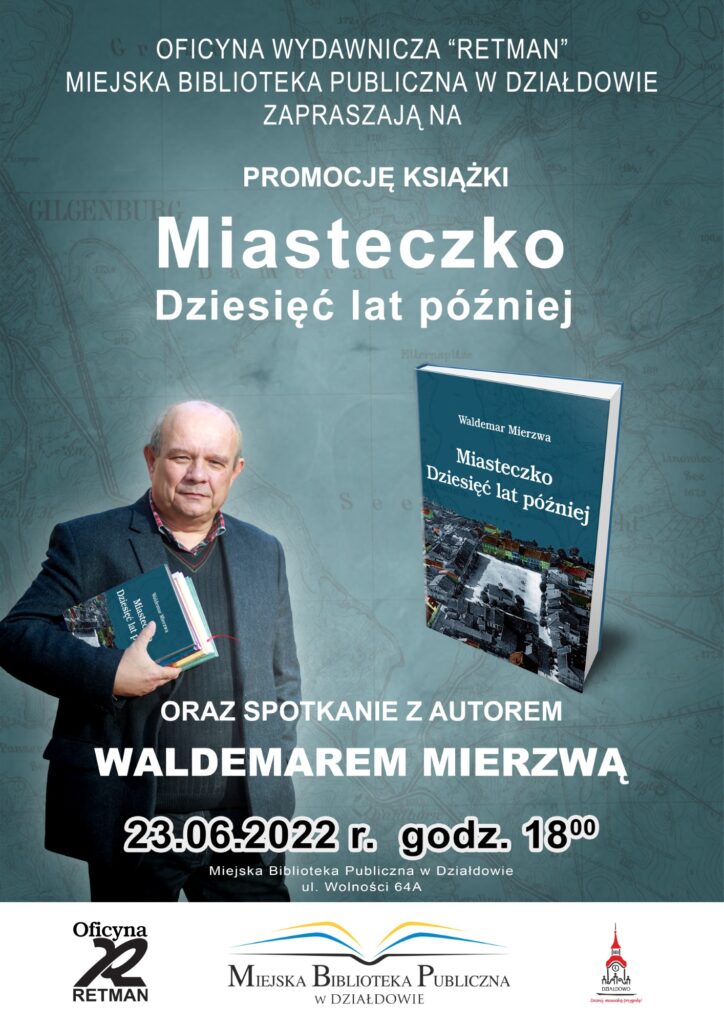 Zaproszenie na promocję książki Waldemara Mierzwy