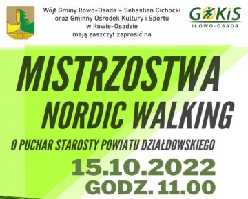 Zaproszenie na Mistrzostwa Nordic Walking do Narzymia