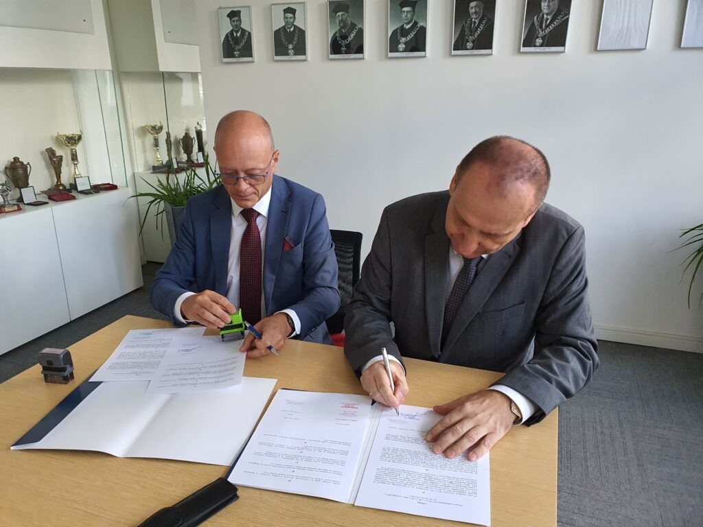 Podpisanie porozumienia o współpracy pomiędzy działdowskim ZS nr 1 a Politechniką Gdańską