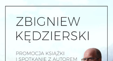 Zaproszenie na promocję książki Zbigniewa Kędzierskiego