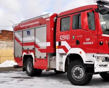 Nowy wóz strażacki dla OSP w Płośnicy