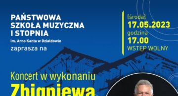 Zaproszenie na koncert skrzypcowy Zbigniewa Ciuciasa