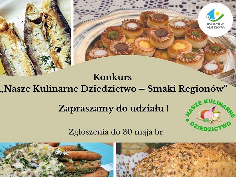 Weź udział w konkursie „Nasze kulinarne dziedzictwo – smaki regionów”!