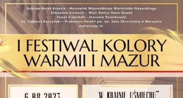 Już wkrótce I Festiwal Kolory Warmii i Mazur!