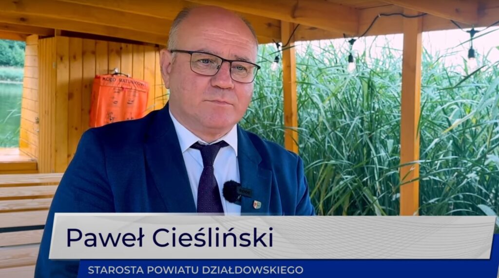 Wsparcie turystycznej inwestycji Gminy Lidzbark przez Powiat Działdowski