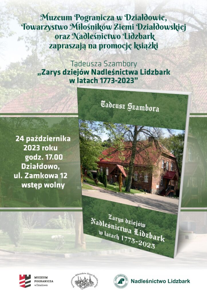 Zaproszenie na promocję książki Tadeusza Szambory