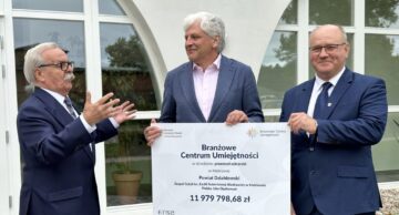 Promesa dla Powiatu Działdowskiego/Zespołu Szkół w Malinowie na budowę Branżowego Centrum Umiejętności!