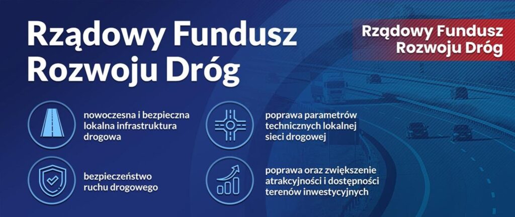 Dwa wnioski Powiatu Działdowskiego w ramach Rządowego Funduszu Rozwoju Dróg na 2024 r. rozpatrzone pozytywnie!