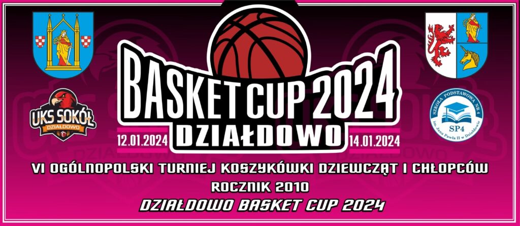 Zaproszenie na Działdowo Basket Cup 2024