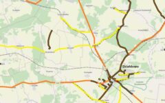 Projekt planowanych ścieżek rowerowych w powiecie działdowskim