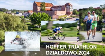 Weź udział lub pokibicuj uczestnikom Hoffer Triathlon Działdowo 2024!