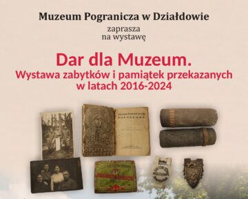 Zaproszenie na wystawę "Dar dla Muzeum""