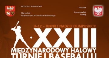 Zaproszenie na XXIII Międzynarodowy Turniej Baseballu