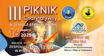 Zaproszenie na III Piknik Charytatywny i II Charytatywny Marsz Nordic Walking do Rybna