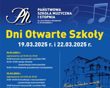 Przyjdź i skorzystaj z oferty szkoły muzycznej