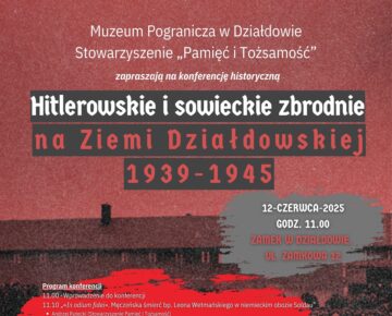 Zaproszenie na konferencję poświęconą niemieckim i sowieckim zbrodniom