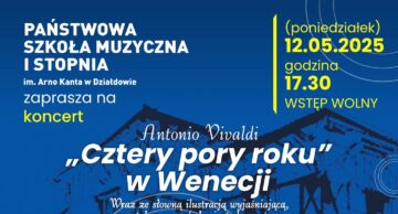 Zaproszenie na koncert „Cztery pory roku w Wenecji”